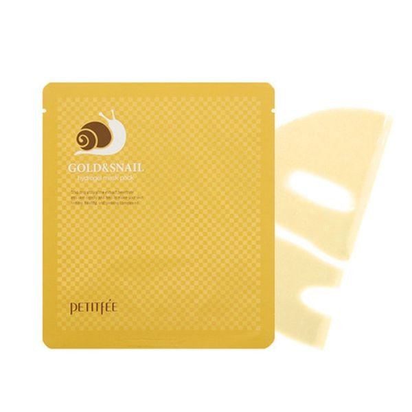 PETITFEE Gold Snail hydrogel mask pack 30g - Maschera Idrogel 1 PETITFEE Gold Snail hydrogel mask pack 30g