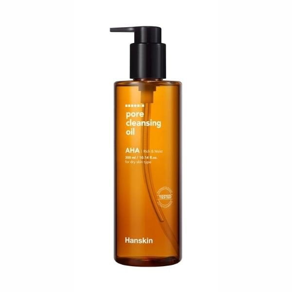 HANSKIN Pore Cleansing Oil AHA 300ml - Olio struccante 1 HANSKIN Pore Cleansing Oil AHA 300ml