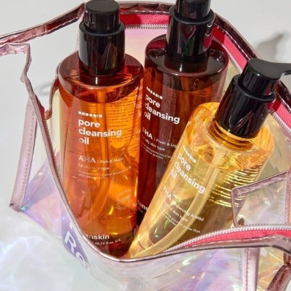 HANSKIN Pore Cleansing Oil AHA 300ml - Olio struccante 4 HANSKIN Pore Cleansing Oil AHA 300ml - Olio struccante