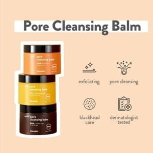 HANSKIN Pore Cleansing Balm AHA 80g 7 HANSKIN Pore Cleansing Balm AHA 80g - Balsamo struccante
