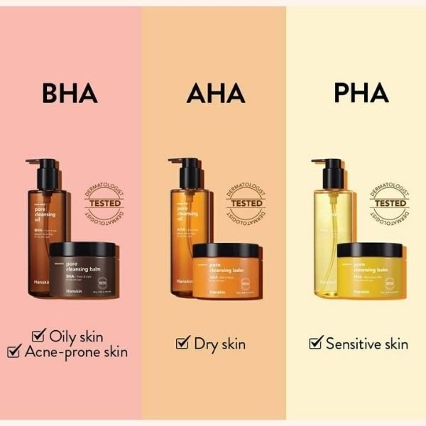 HANSKIN Pore Cleansing Balm AHA 80g 5 HANSKIN Pore Cleansing Balm AHA 80g - Balsamo struccante