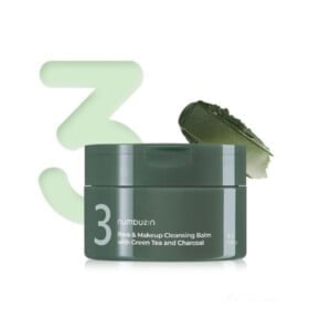 NUMBUZIN No.3 Pore & Makeup Cleansing Balm With Green Tea And Charcoal