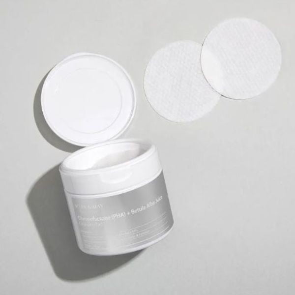 MARY & MAY Gluconolactone (PHA)+Betula Alba Juice Cleansing Pad 70pcs - Dischetti esfolianti 4 MARY & MAY Gluconolactone (PHA)+Betula Alba Juice Cleansing Pad 70pcs - Dischetti esfolianti