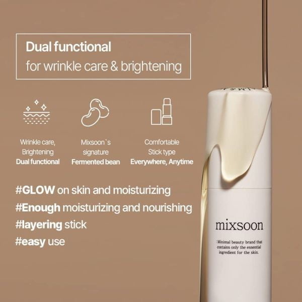 MIXSOON Bean Stick Balm 11,5ml 4 MIXSOON Bean Stick Balm 11,5ml - Stick balm viso