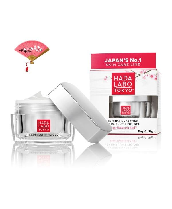 hada labo tokyo intense hydrating skin plumping day night gel 50ml
