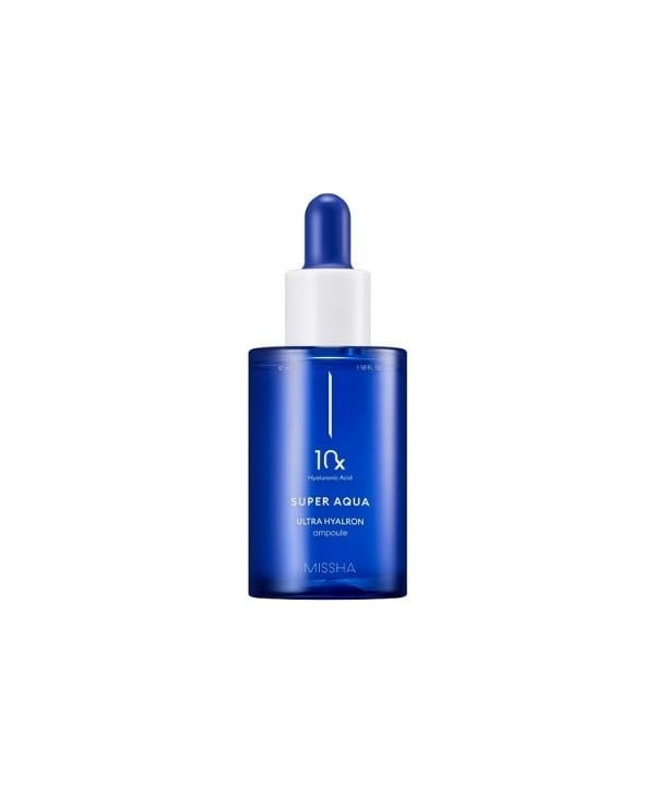 missha super aqua ultra hyalron oil free hydrating ampoule 40 ml 1