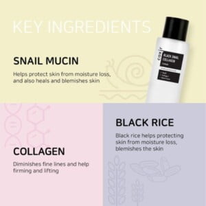 COXIR Black Snail Collagen Toner 150ml - Tonico viso