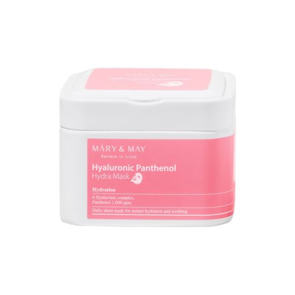 MARY&MAY Hyaluronic Panthenol Hydra Mask 30pc