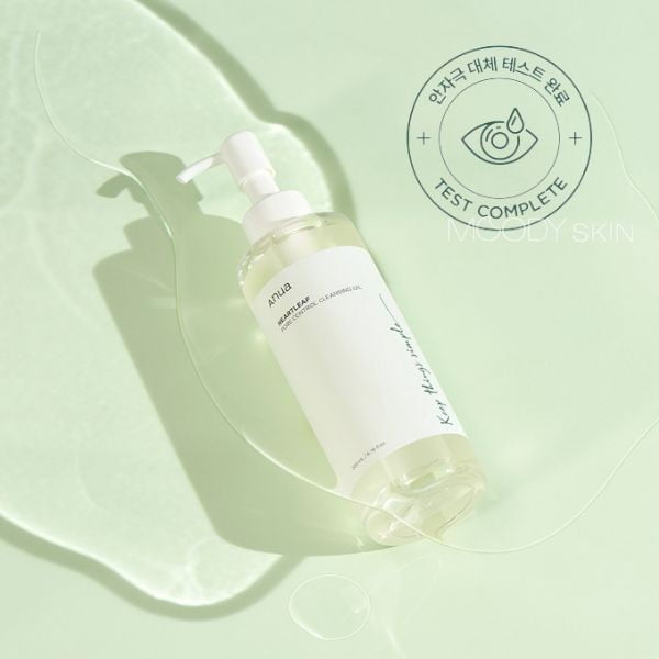 ANUA Heartleaf Pore Control Cleansing Oil 200ml 5 ANUA Heartleaf Pore Control Cleansing Oil 200ml - Olio struccante