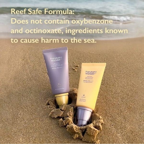 HARUHARU WONDER Black Rice Moisture Airyfit Daily Sunscreen SPF 50+/PA++++ 50ml 7 HARUHARU WONDER Black Rice Moisture Airyfit Daily Sunscreen SPF 50+/PA++++ 50ml- Crema solare