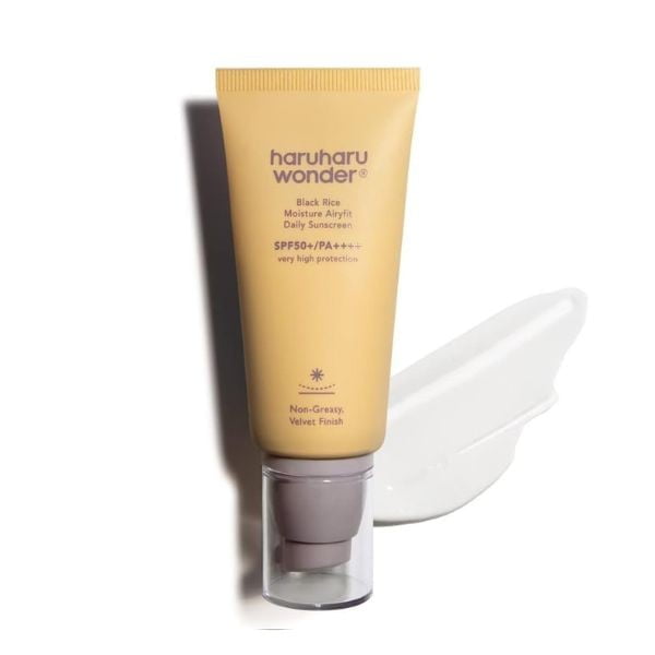 HARUHARU WONDER Black Rice Moisture Airyfit Daily Sunscreen SPF 50+/PA++++ 50ml 1 HARUHARU WONDER Black Rice Moisture Airyfit Daily Sunscreen SPF 50+/PA++++ 50ml