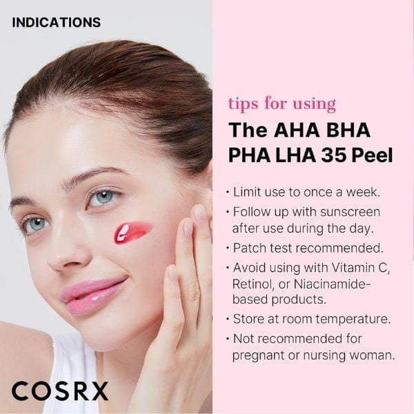 COSRX The AHA BHA PHA LHA 35 Peel 30ml 6 COSRX The AHA BHA PHA LHA 35 Peel 30ml - Peeling chimico gel