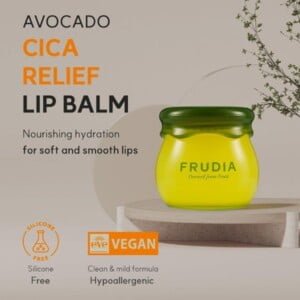 FRUDIA Avocado Cica Relief Lip Balm 10ml - Balsamo labbra