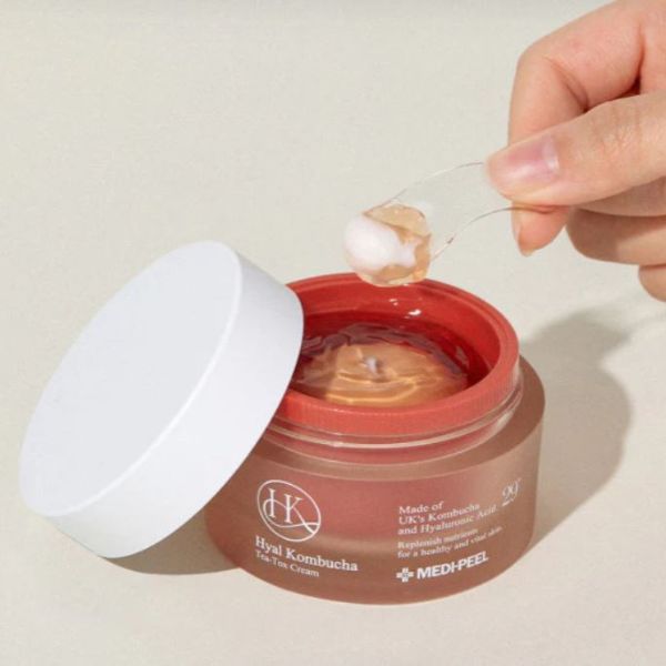 MEDI-PEEL Hyal Kombucha Tea-Tox Cream 50ml - Crema Duo 6 MEDI-PEEL-Hyal-Kombucha-Tea-Tox-Cream-packaging
