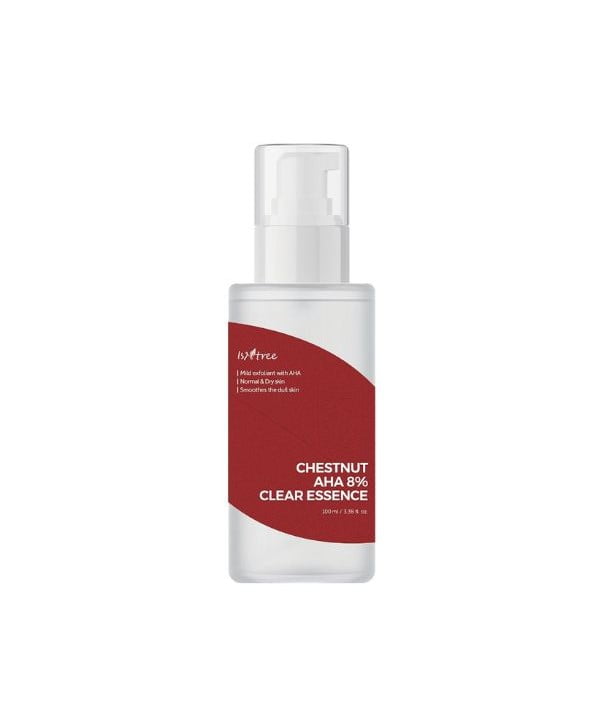 isntree chestnut aha 8 clear essence 100ml