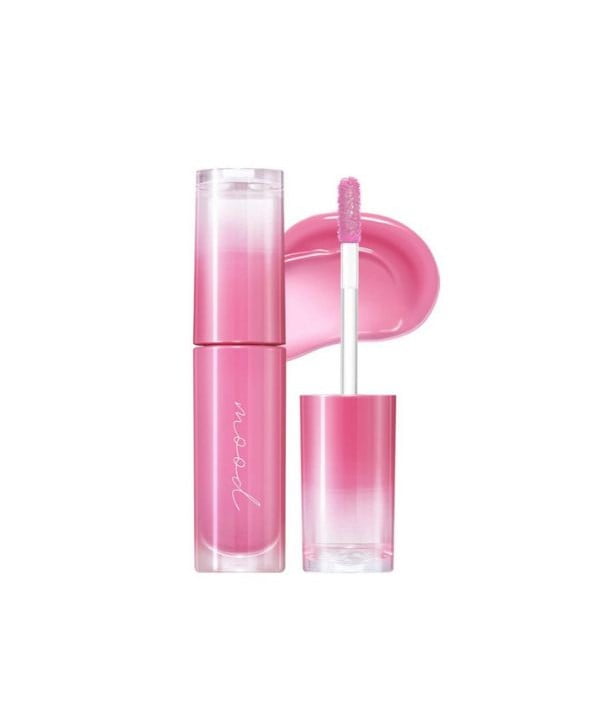 Glossy Lips: labbra idratate e rimpolpate con e senza make up 18 peripera ink mood glowy tint 04 pink youth 4g