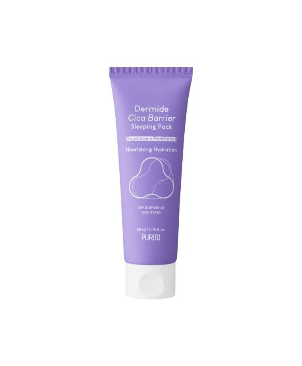purito dermide cica barrier sleeping pack 80 ml