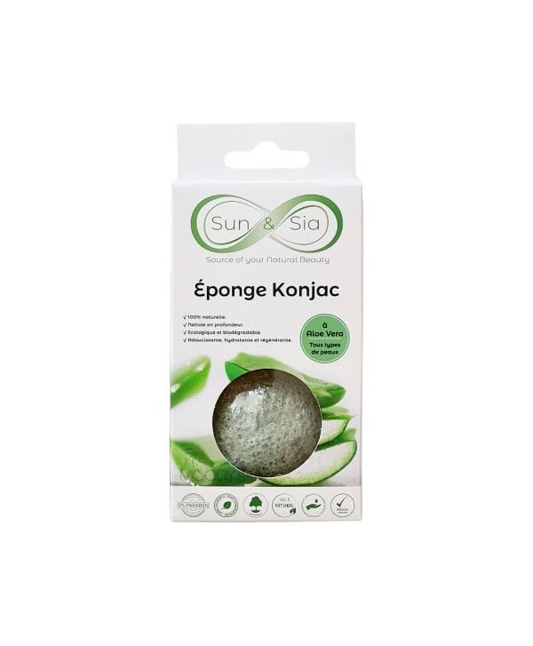 sun sia spugna konjac aloe vera 1pc