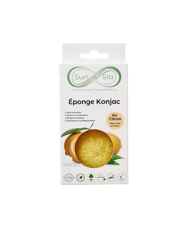 sun sia spugna konjac limone 1pc