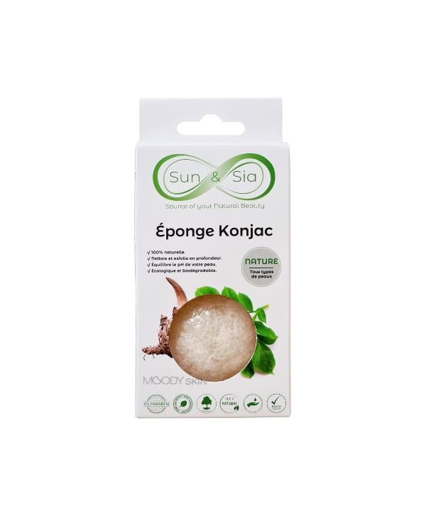 sun sia spugna konjac naturale 1pc