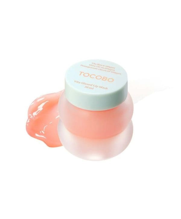 Glossy Lips: labbra idratate e rimpolpate con e senza make up 8 tocobo vita glazed lip mask 20ml