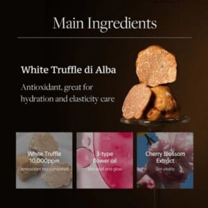 D'ALBA Italian White Truffle Vital Spray Serum ingredient
