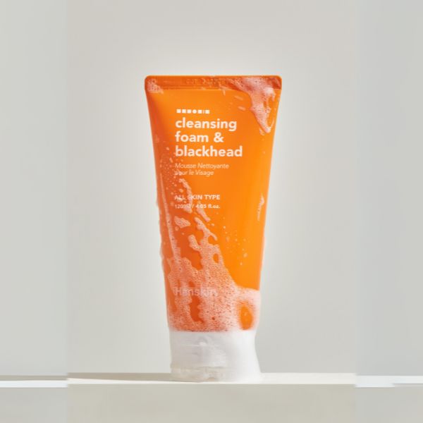 HANSKIN Cleansing Foam & Blackhead 120ml - Detergente viso 2 HANSKIN Cleansing Foam & Blackhead 120ml - Detergente viso - immagine 2