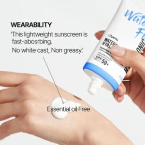 JUMISO Waterfull Hyaluronic Acid Sunscreen texture