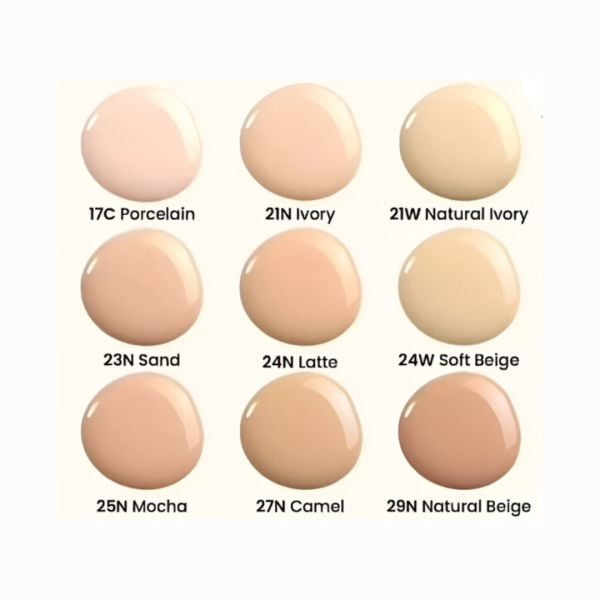 TIRTIR Mask Fit Red Cushion 23N Sand SPF40 PA++18g 12 TirTir Mask Fit Red Cushion colors