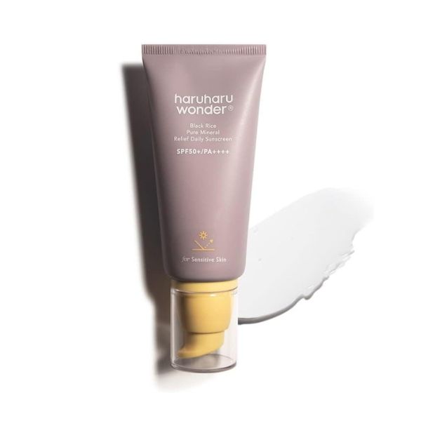 HARUHARU WONDER Black Rice Pure Mineral Relief Daily Sunscreen SPF50+/PA++++ 50ml 1 HARUHARU WONDER Black Rice Pure Mineral Relief Daily Sunscreen SPF50+PA++++ 50ml