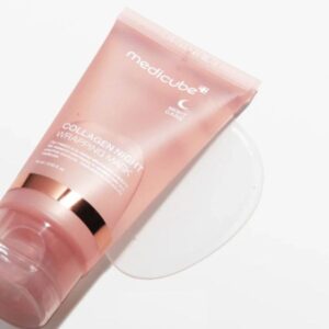 MEDICUBE Collagen Night Wrapping Peel Off Mask texture