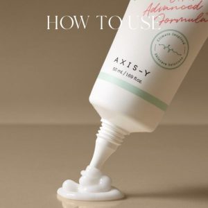 AXIS-Y Panthenol 10 Skin Smoothing Shield Cream texture 2