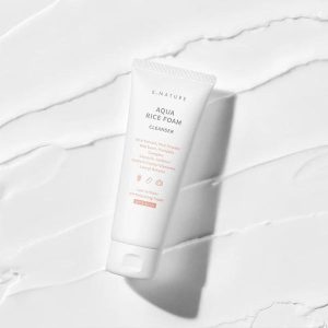 S.NATURE Aqua Rice Foam Cleanser texture 2