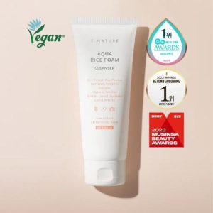 S.NATURE Aqua Rice Foam Cleanser vegan