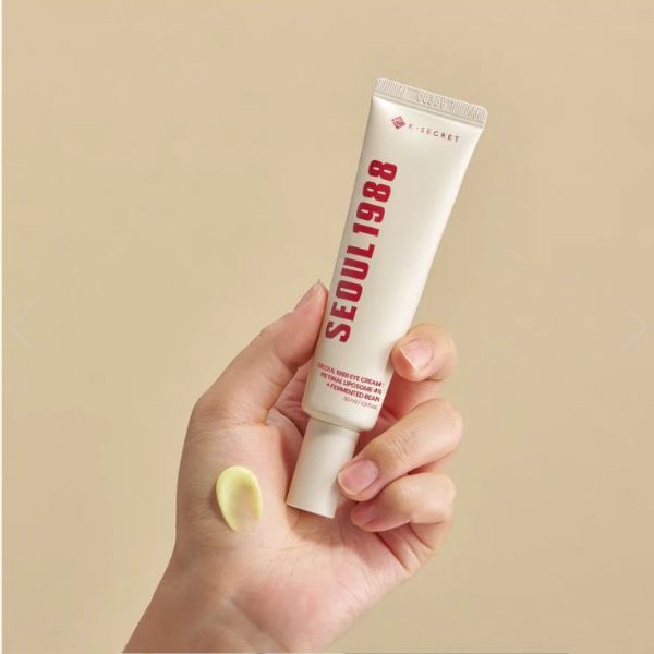 K-SECRET SEOUL 1988 Eye Cream : Retinal Liposome 4% + Fermented Bean 30ml 2 K-SECRET SEOUL 1988 Eye Cream Retinal Liposome 4% + Fermented Bean texture 2