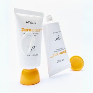 ANUA Zero-Cast Moisturizing Finish Sunscreen packaging