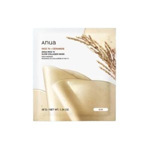 ANUA Rice 70 Glow Collagen Mask 38g