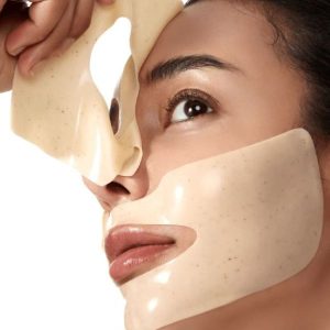 ANUA Rice 70 Glow Collagen Mask finish