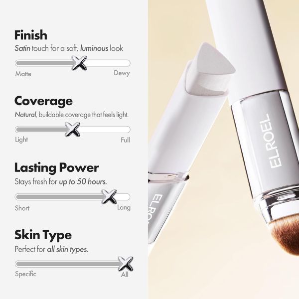 ELROEL Blanc Cover Cream Stick Foundation Light 13g 8 ELROEL Blanc Cover Cream Stick Foundation benefits