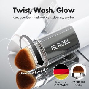 ELROEL Blanc Cover Cream Stick Foundation Light 13g 23 ELROEL Blanc Cover Cream Stick Foundation brush 2