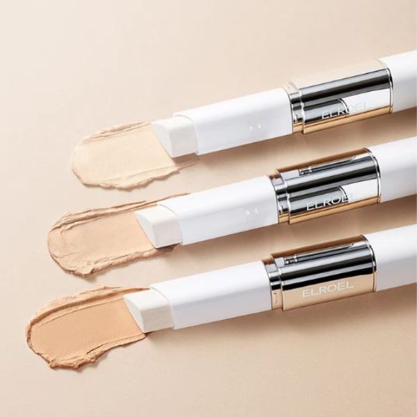 ELROEL Blanc Cover Cream Stick Foundation Light 13g 6 ELROEL Blanc Cover Cream Stick Foundation colors