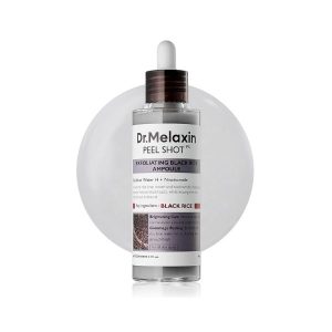 DR. MELAXIN Peel Shot Exfoliant Black Rice Ampoule 80ml