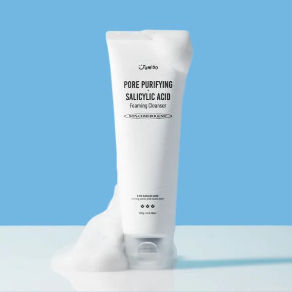 JUMISO Pore-Purifying Salicylic Acid Foaming Cleanser 120g 3 JUMISO Pore-Purifying Salicylic Acid Foaming Cleanser texture 3