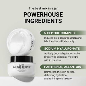 JUMISO Snail Mucin 88 + Peptide Facial Cream ingredients