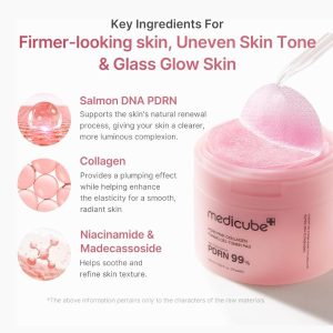 MEDICUBE PDRN Pink Toning Gel Toner Pad 70ea 11 MEDICUBE PDRN Pink Toning Gel Toner Pad ingredients