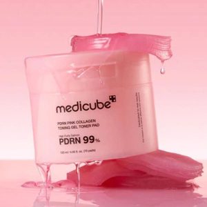 MEDICUBE PDRN Pink Toning Gel Toner Pad 70ea 7 MEDICUBE PDRN Pink Toning Gel Toner Pad texture 2