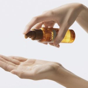 NATURE REPUBLIC Argan Essential Moisture Hair Oil how to use