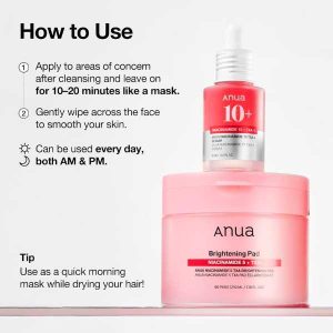 ANUA Niacinamide 5 TXA Brightening Pad