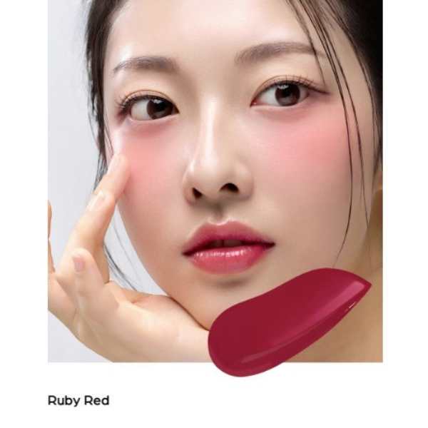 HOUSE OF HUR Moist Ampoule Blusher 05 Peach Coral 10ml 17 HOUSE OF HUR Moist Ampoule Blusher 09 ruby red