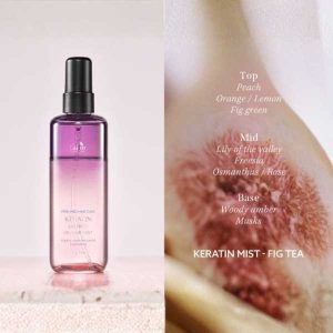 LADOR Keratin Layered Oil Mist Fig Tea fragrance